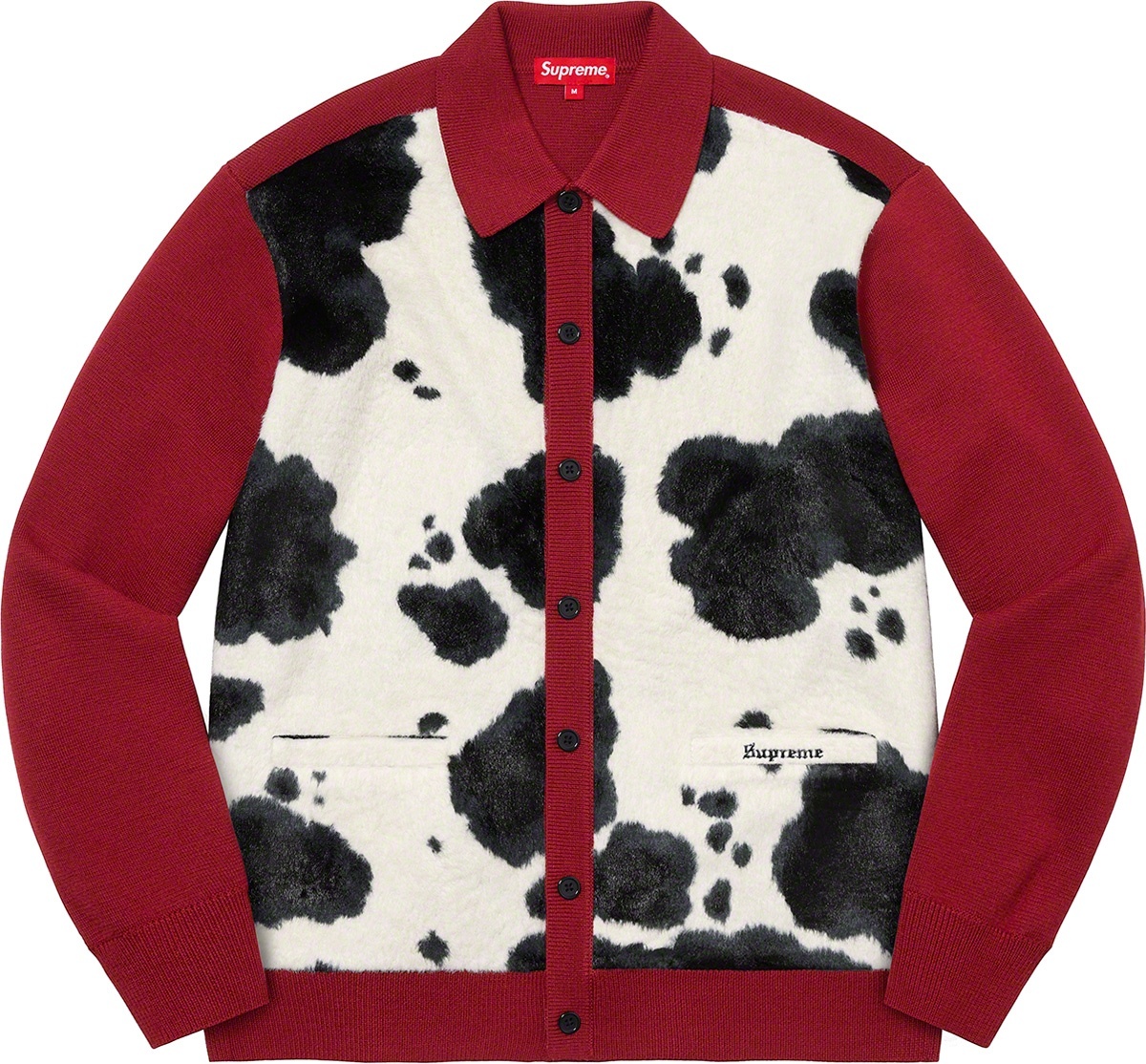 Cow Print Cardigan view 3